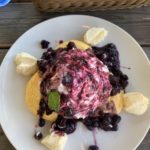 気になっていたお店、カフェブルー