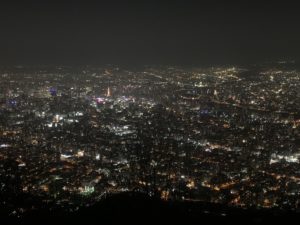 何十年ぶりかな・・藻岩山